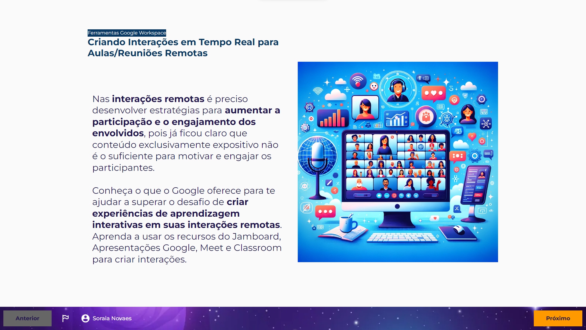 Criando Interações Remotas em Tempo Real